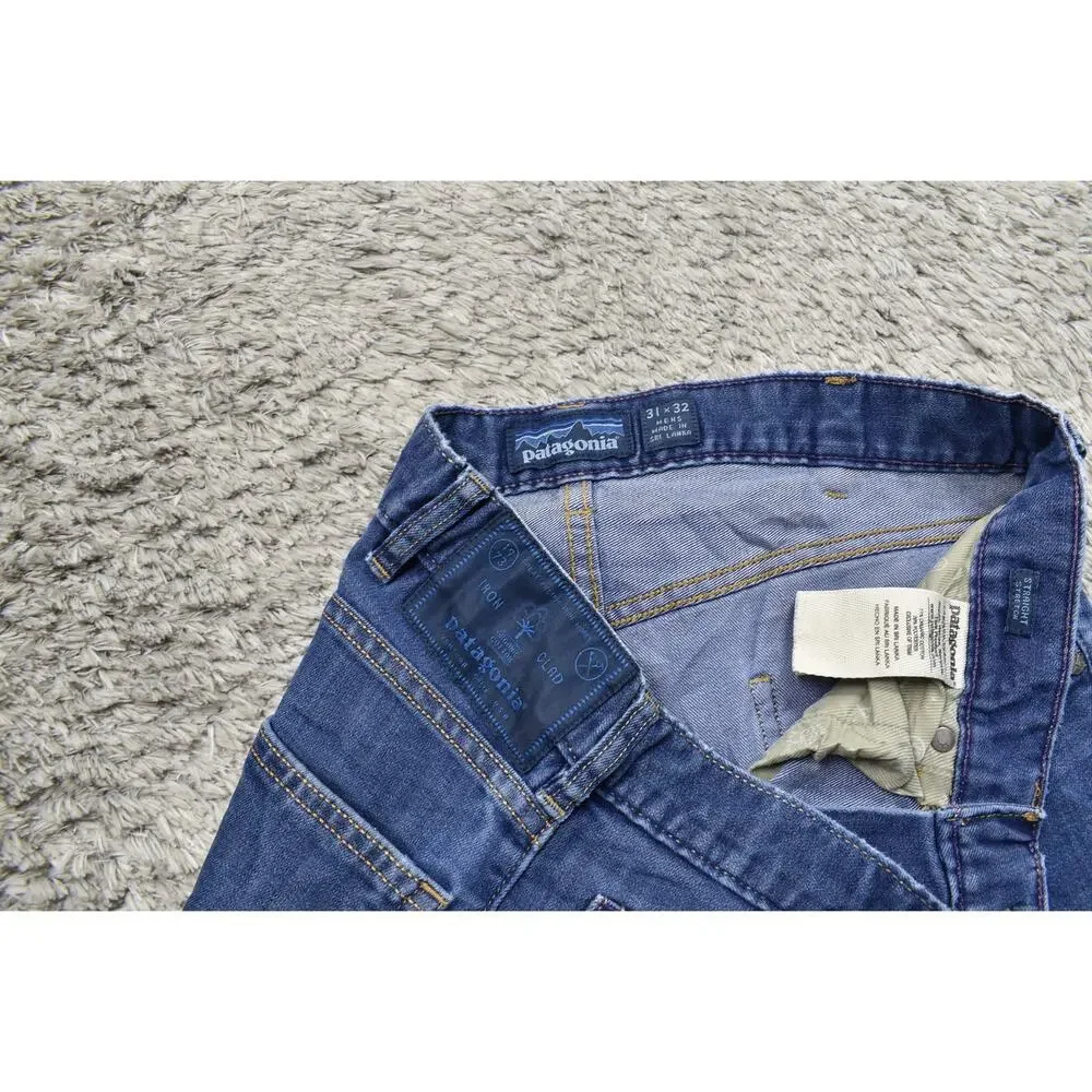 Patagonia Men's Slim Jeans - Blue Denim